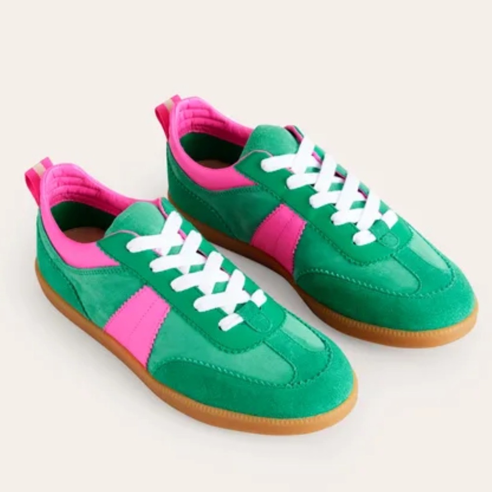 Boden Erin Retro Tennis Trainers